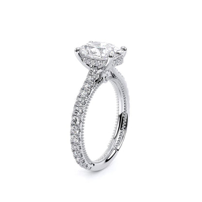 Verragio Pave Oval Engagement Ring