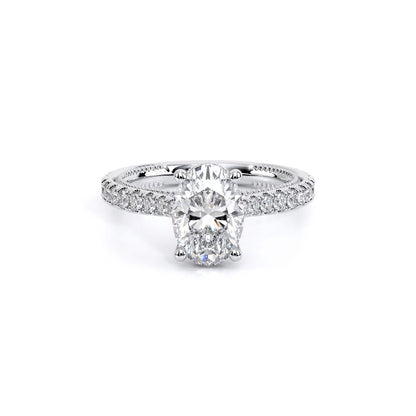 Verragio Pave Oval Engagement Ring