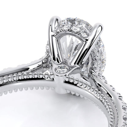 Verragio Pave Oval Engagement Ring