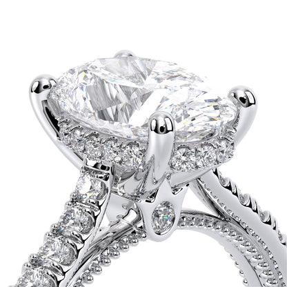 Verragio Pave Oval Engagement Ring