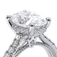 Verragio Pave Oval Engagement Ring