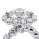Verragio Halo Round Engagement Ring