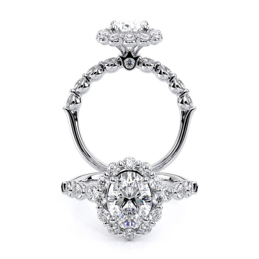 Verragio Halo Oval Engagement Ring