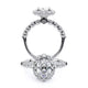 Verragio Halo Oval Engagement Ring