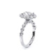 Verragio Halo Oval Engagement Ring