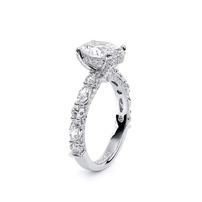 Verragio Pave Oval Engagement Ring