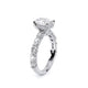 Verragio Pave Oval Engagement Ring