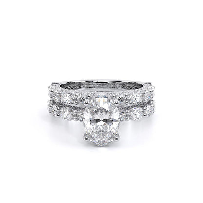 Verragio Pave Oval Engagement Ring