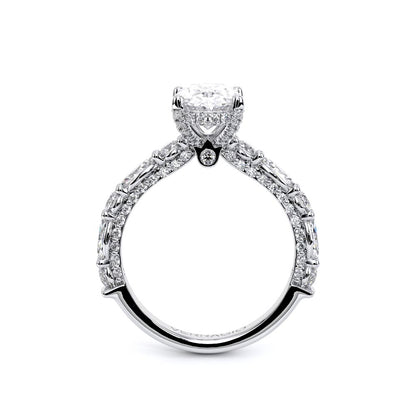 Verragio Pave Oval Engagement Ring