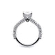 Verragio Pave Oval Engagement Ring