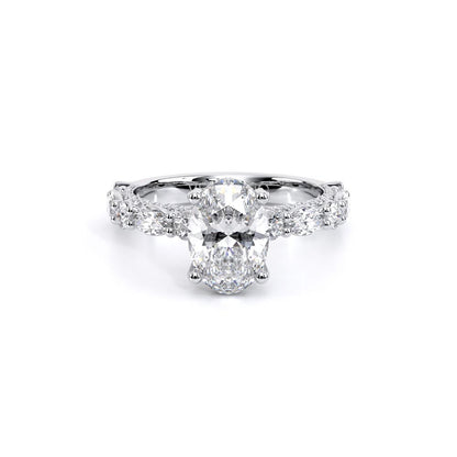 Verragio Pave Oval Engagement Ring