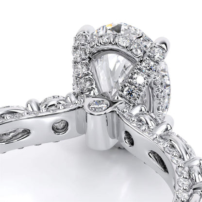 Verragio Pave Oval Engagement Ring