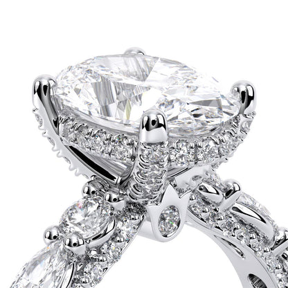 Verragio Pave Oval Engagement Ring