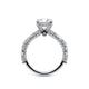 Verragio Pave Round Engagement Ring