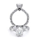 Verragio Pave Oval Engagement Ring