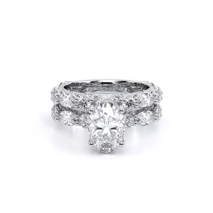 Verragio Pave Oval Engagement Ring