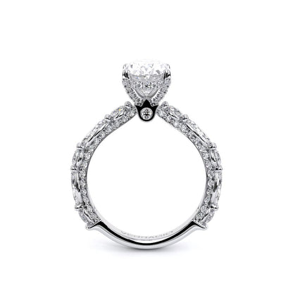 Verragio Pave Oval Engagement Ring