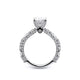 Verragio Pave Oval Engagement Ring