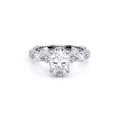 Verragio Pave Oval Engagement Ring