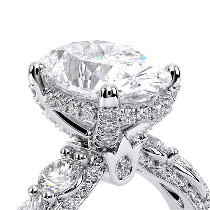 Verragio Pave Oval Engagement Ring