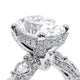 Verragio Pave Oval Engagement Ring