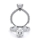 Verragio Pave Oval Engagement Ring