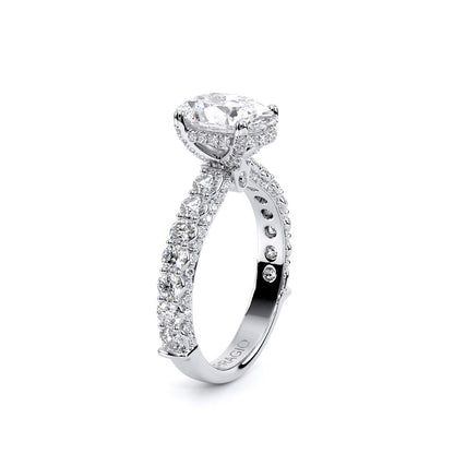 Verragio Pave Oval Engagement Ring