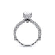 Verragio Pave Oval Engagement Ring