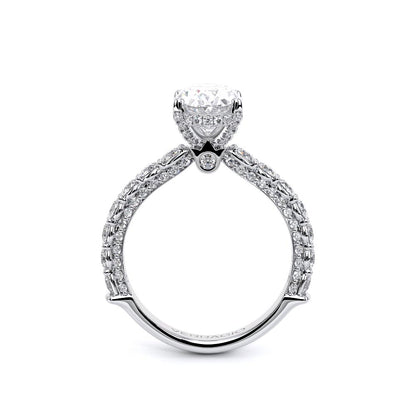 Verragio Pave Oval Engagement Ring