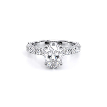 Verragio Pave Oval Engagement Ring