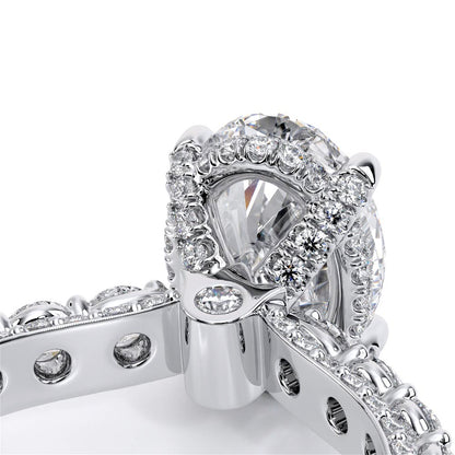 Verragio Pave Oval Engagement Ring