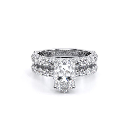 Verragio Pave Oval Engagement Ring