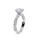 Verragio Pave Round Engagement Ring