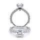 Verragio Pave Round Engagement Ring