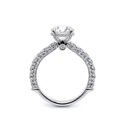 Verragio Pave Round Engagement Ring