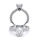 Verragio Pave Oval Engagement Ring