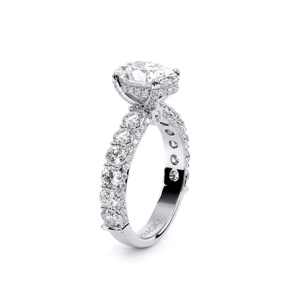 Verragio Pave Oval Engagement Ring