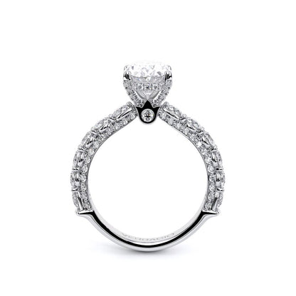 Verragio Pave Oval Engagement Ring