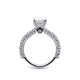 Verragio Pave Oval Engagement Ring