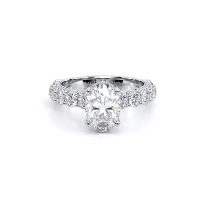 Verragio Pave Oval Engagement Ring
