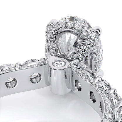 Verragio Pave Oval Engagement Ring