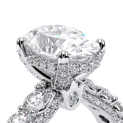 Verragio Pave Oval Engagement Ring