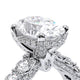 Verragio Pave Oval Engagement Ring