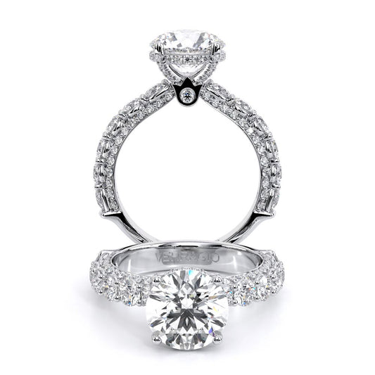 Verragio Pave Round Engagement Ring