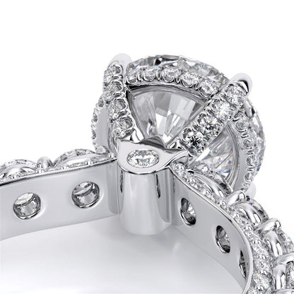 Verragio Pave Round Engagement Ring
