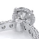 Verragio Pave Round Engagement Ring