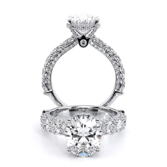 Verragio Pave Oval Engagement Ring