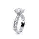 Verragio Pave Oval Engagement Ring