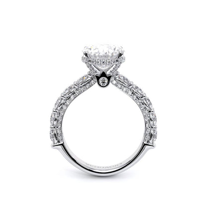 Verragio Pave Oval Engagement Ring