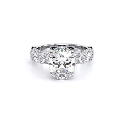 Verragio Pave Oval Engagement Ring
